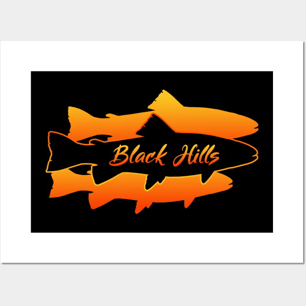 Black Hills Fishing Wall Art by Shawnsonart